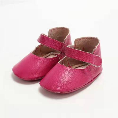 wholesale Chaussure princesse bébé à semelle souple en cuir véritable