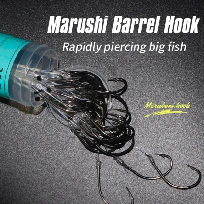 Mustad High-Carbon Saltwater Fishing Hooks - New Arrival