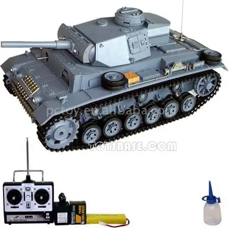 1:16 Panzerkampfwagen III Tank W/Smoking