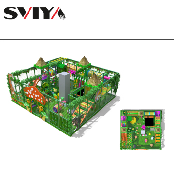 Tema animale commerciale Soft Playground Kids Kids Play Equipment - Jungle Gym