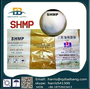 SHMP-Sodium Hexameta Phosphate