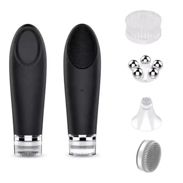 Home Use Silicone Deep Cleansing 5-in-1 Roller Brush Machine