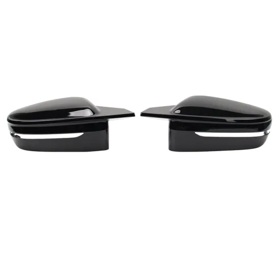 High Quality Glossy Black M Style Mirror Cover Replacement for Various BMW Models
