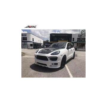 2011-2013 Porsche Cayenne 958 HM HNG Style Wide Middle Muffler Body Kits