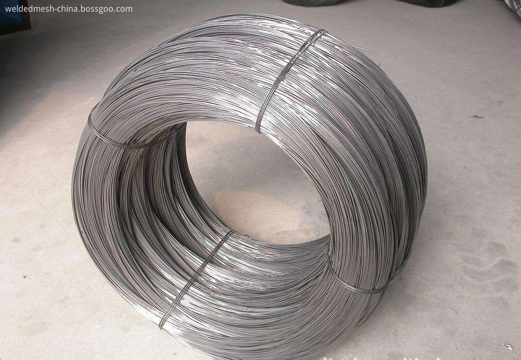 2.0mm Zn-Al-Alloy galfan coating steel wire 