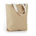 Oversize jute shopping bags put bread sticks,toast