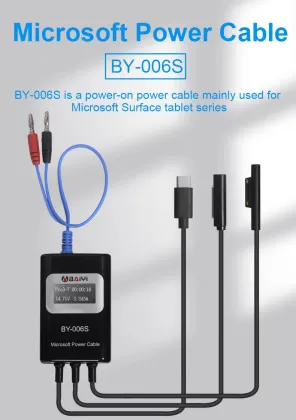 BY-006S LED Laptop Tablet Detect Test Boot Cable for Microsoft Surface Repair Tool