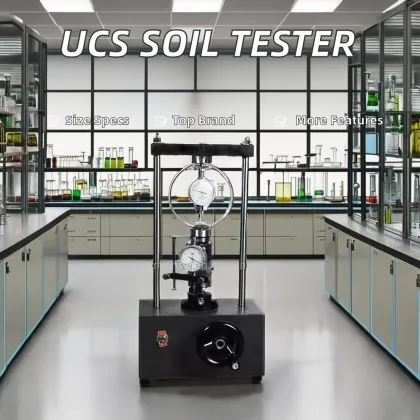 UCS Soil Strain Controlled Unconfined Compression Test Apparatus