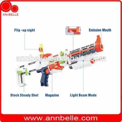 B/O gun toy b/o eva bullet gun soft bullet gun