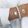 Bracelet de brin vague Bracelet d&#39;amitié réglable fait main Bijoux fabriqués à la main Femmes