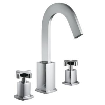 sanitary bathroom brass square bath tap&faucet shower filter