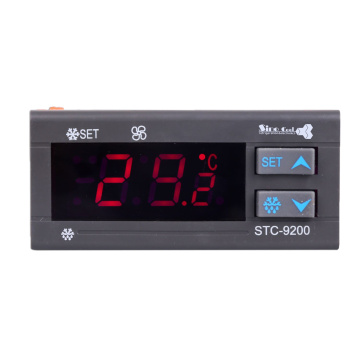 Controlador de temperatura digital LED Refrigerador de refrigeración del ventilador Termostato STC-9200