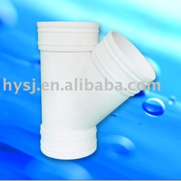 UPVC skew tee 45 degree