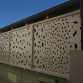 Architektonische Metall dekorative Laser geschnittene Fechten Panels