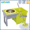 360 cleaning mop trolley, model Double Drivers mop