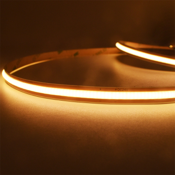 Luce a striscia LED flessibile da 2700K a 6000K, nessuna caduta di tensione, taglio libero