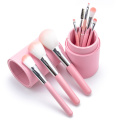 Makeup Brush Set Pink Professional Makeup Brushes 8pcs Makeup Brush With Case Supplier