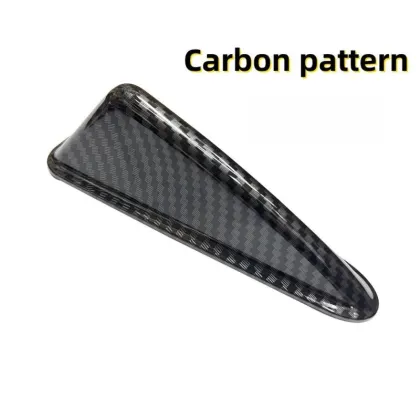 Black Carbon Fiber Shark Fin Car Spoilers Modification