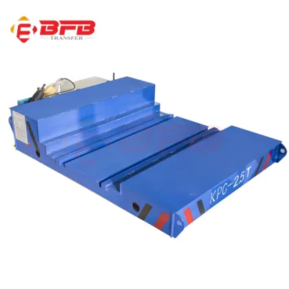 Rail Transfer Traverser for Transportation Between Halls