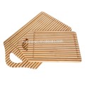 Tabla de cortar del pan de madera de las tablas de cortar de las frutas de bambú
