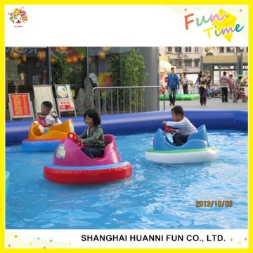 2015 hot sale inflatable electric bumper boat made in China