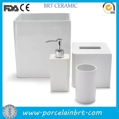 Bathroom elegant white cheap good selling ceramic Household Supplies