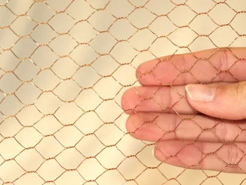twill weave seperation brass wire mesh