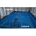 PVC Basketball Court Mat Multi-sport Vinyl Flooring