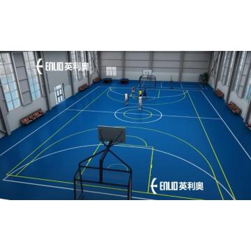 PVCバスケットボールコートマットマルチスポーツビニールフローリング