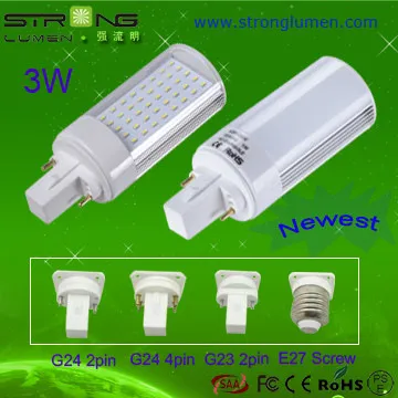 5W G24D/E27 led plug light;sink plug