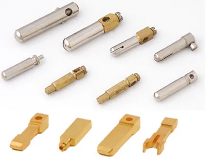 Cnc machining Brass plug pin components