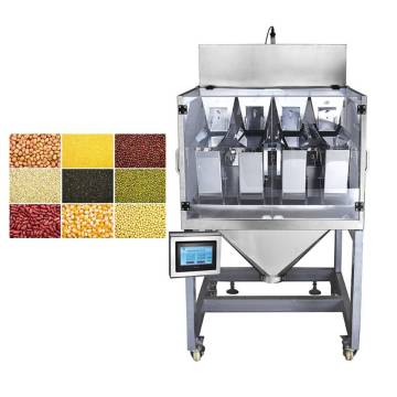 4-Head Linear Weigher Scale for Cereal Products