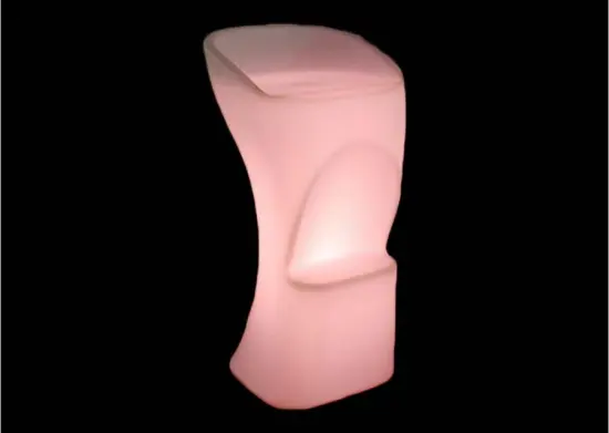 Bar and Nightclub Comfortable LED Furniture LED Table LED Chairs