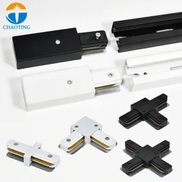 1M/1.5M/2M/3M Aluminum Two Wires LED Ceiling Track Rail for Track Lighting System