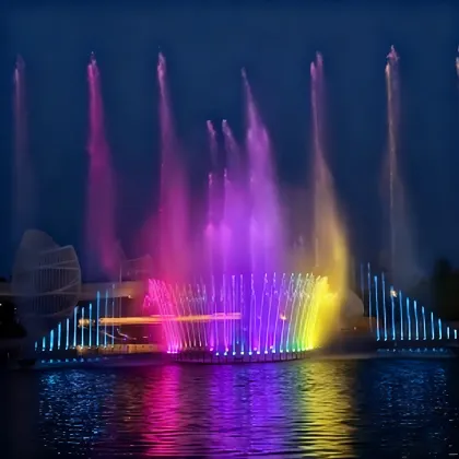 Musical Fountain for Lakes Ponds