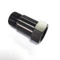 Conector de sensor de oxígeno de zinc negro plateado de hierro