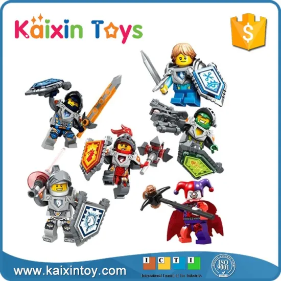 10254136 Knight Design Small Plastic Blocks Toys
