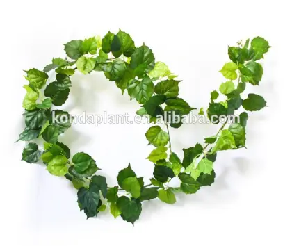 Hot selling artificial plastic ivy vines for home decoration