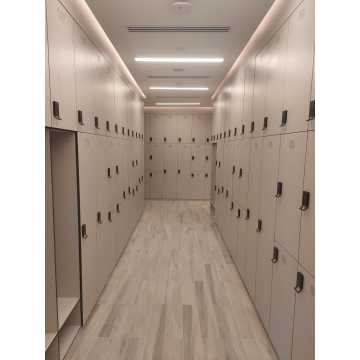 single door melamine resain staff password outdoor locker
