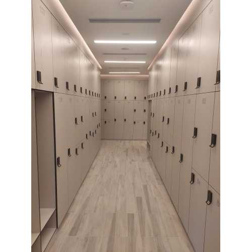 single door melamine resain staff password outdoor locker