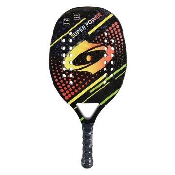 Custom Beach Tennis Rackets: Carbon 3K, 12K, 18K Options