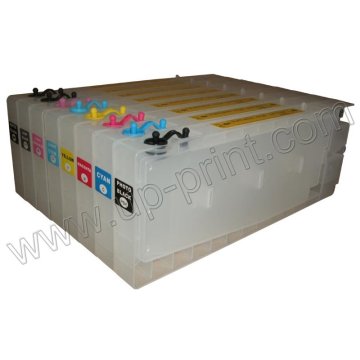 300ML refillable ink Cartridges /empty Refillable Ink Cartridges For PRO 7600/9600 EPSON pro 4000+1pcs chip resetter