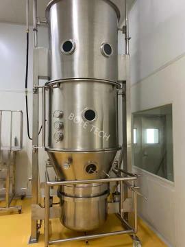 Pharmaceutical powder fluid bed granulator