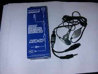 earphone w/volume control for GBA/GBA SP