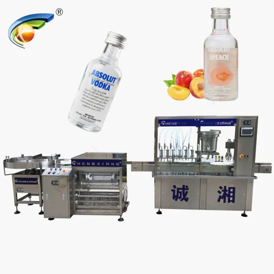 CHENGXIANG 50ml Vodka Filling and Bottling Machine