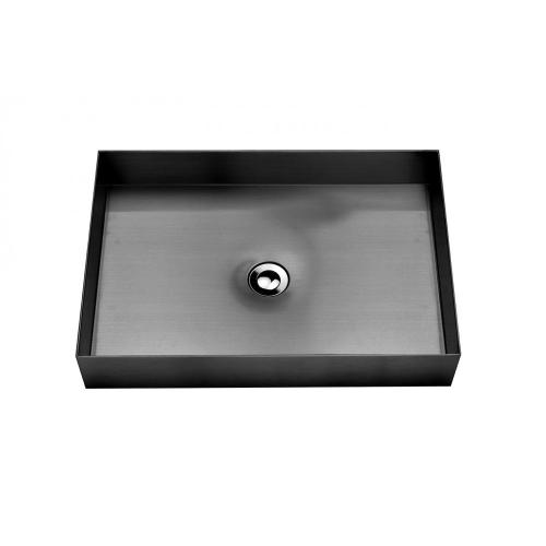 Salle de bain PVD Black Wash Basin Single Bowl Sink