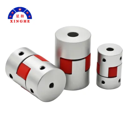 Flexible Coupling Jaw Type Set Screw Aluminum Zero Backlash Spider Jaw Coupling