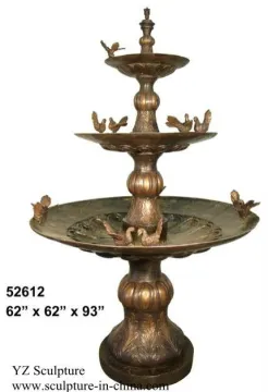 Bird Bronze Fountain (BFN001)