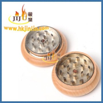 Yiwu jiju JL-157 wooden design High Quality Tobacco Grinder