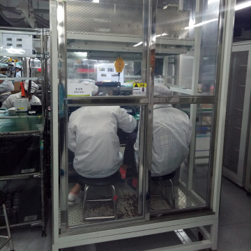Pannel Assembly Line用ポータブルモジュラークリーンルーム